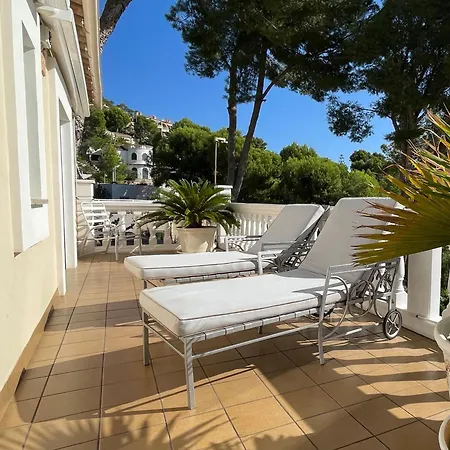 Exklusive In Fuer Bis Zu 8 Personen, Mit Meerblick Und Pool * Peguera